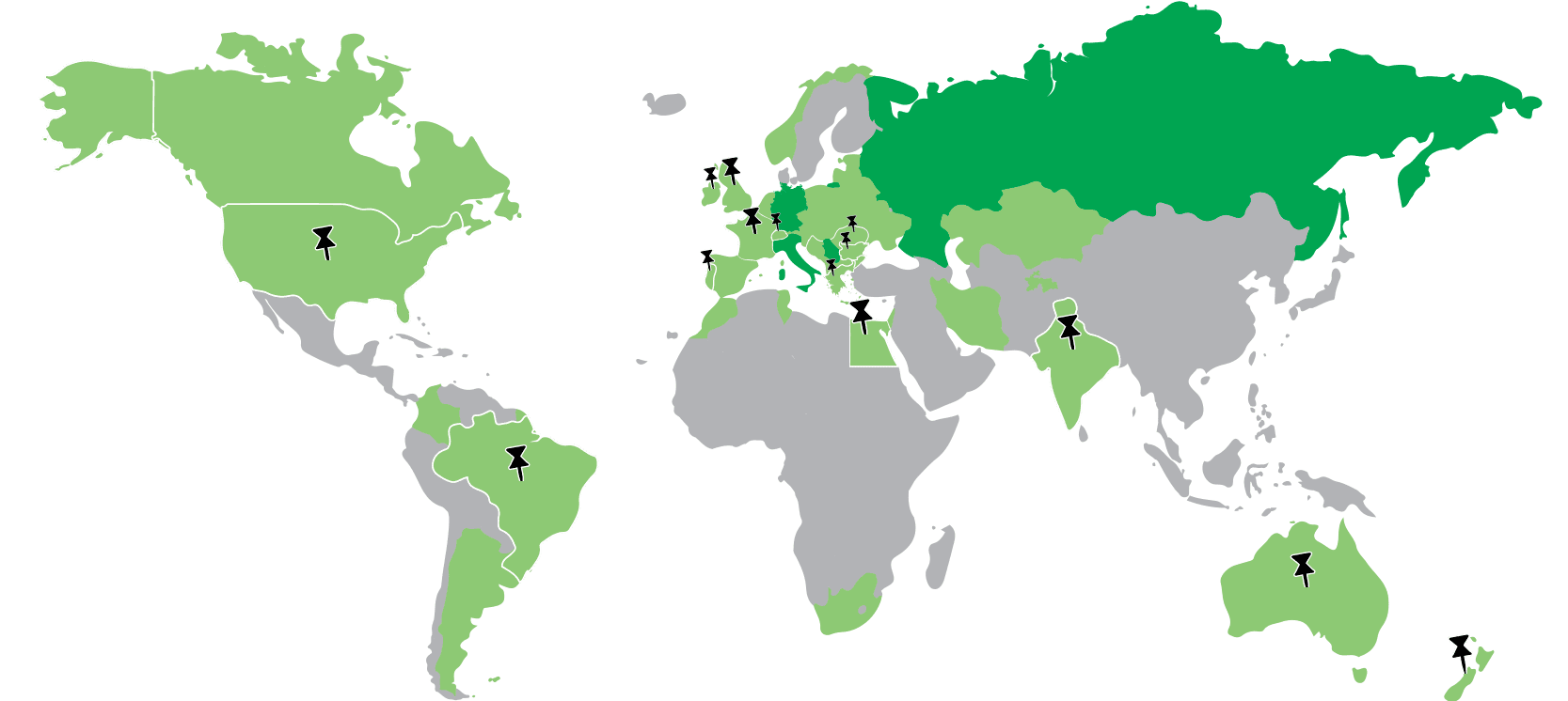 Presenza internazionale